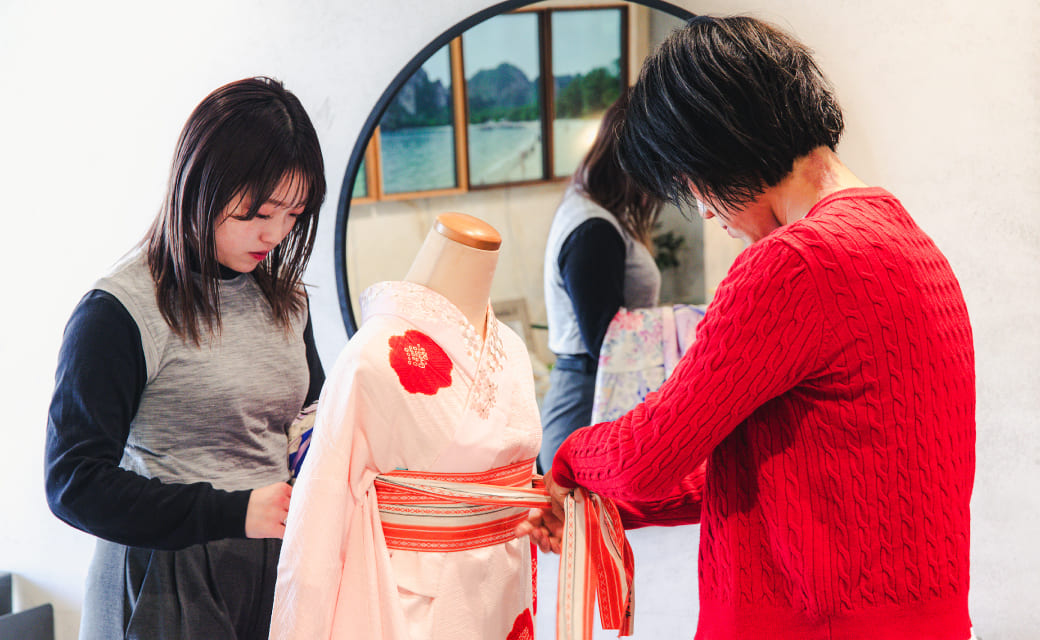 着付けのイメージ